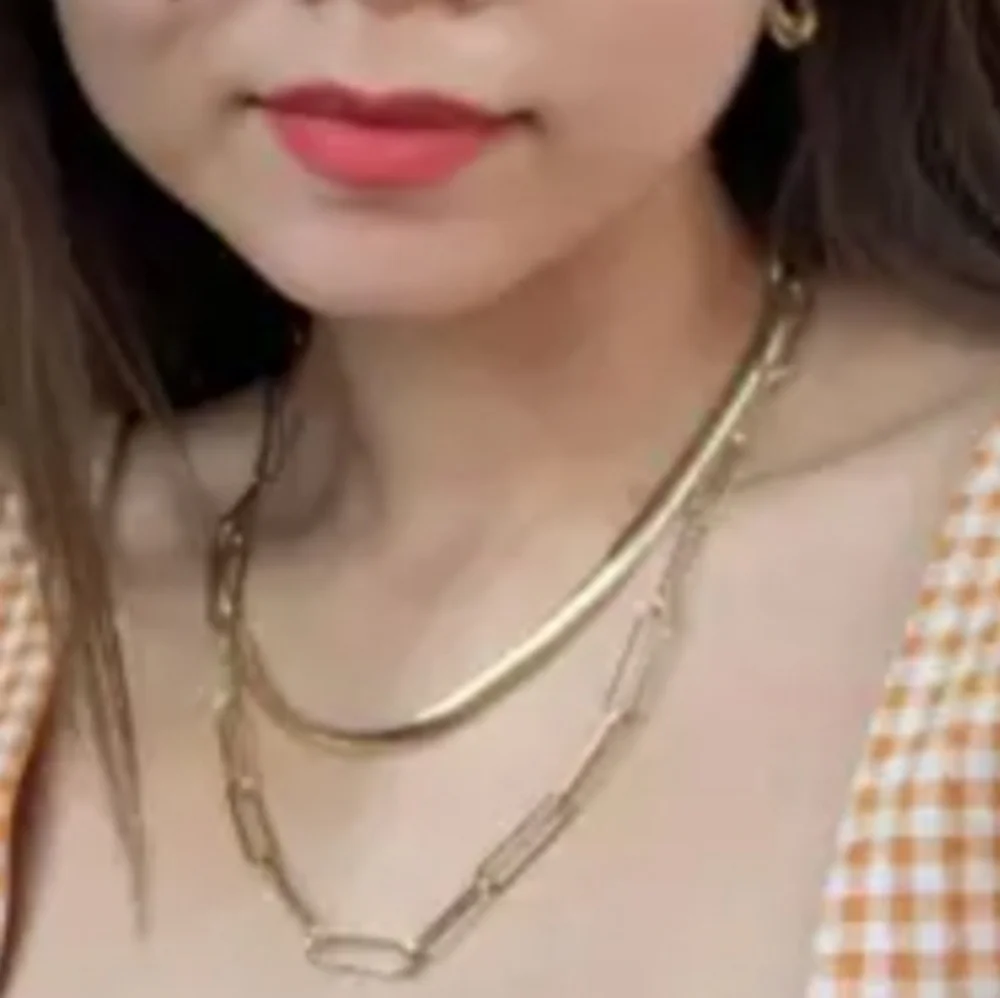 2pc Goldtone Necklaces Sugarfix by Baublebar NWT - Picture 6 of 6